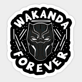 Rip king wakanda Sticker